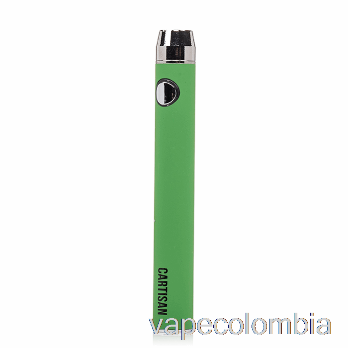 Vape Desechable Botón Carisano Vv 900 Dual Charge 510 Bateria [micro] Verde